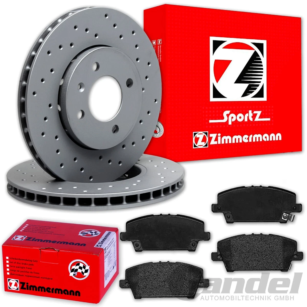 Гальмівні колодки та диски Zimmermann для Hyundai Santa Fe III (DM, DMA) Гальмівні колодки та диски Zimmermann для Hyundai Santa Fe III (DM, DMA)