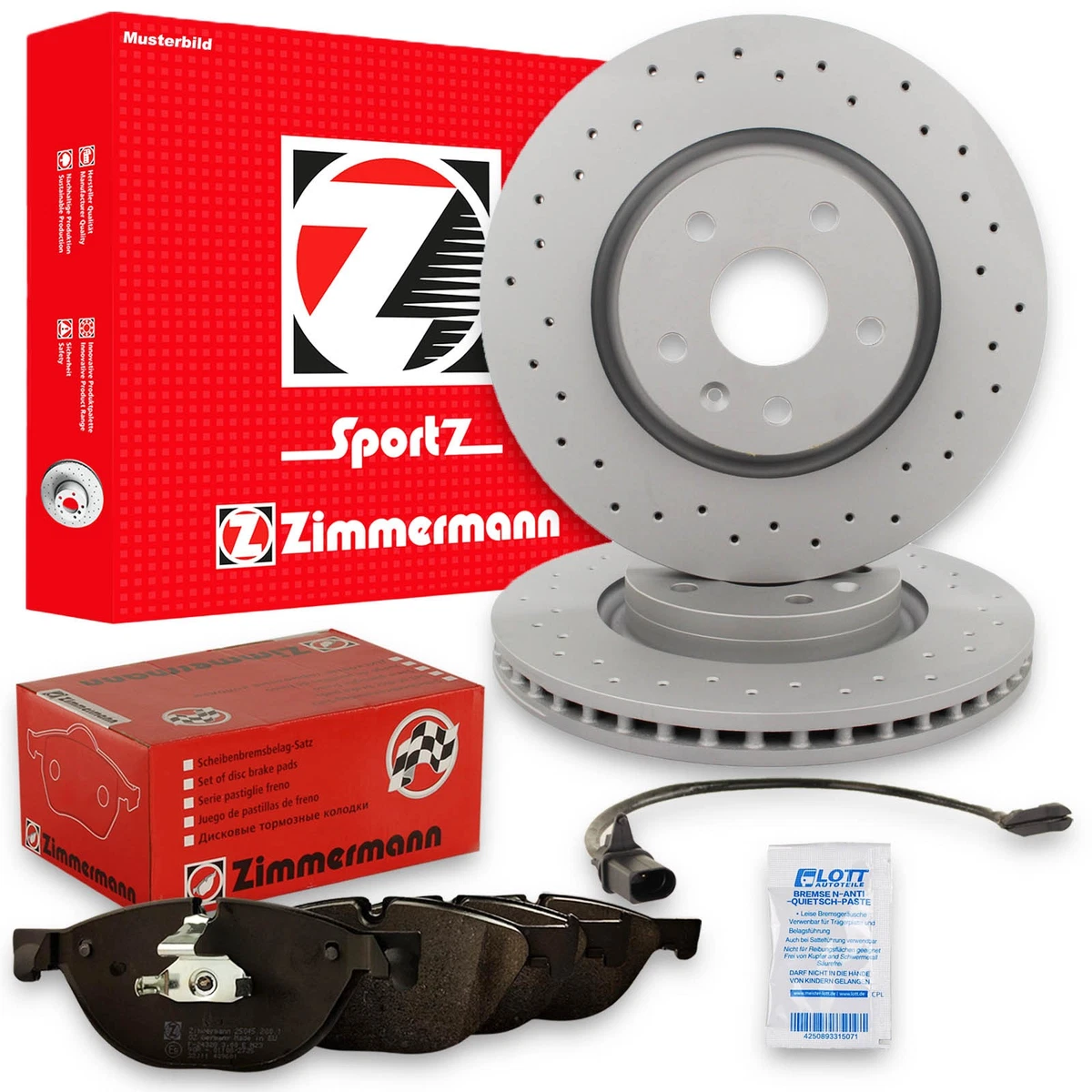 Гальмівні колодки та диски Zimmermann для Hyundai Santa Fe III (DM, DMA) Гальмівні колодки та диски Zimmermann для Hyundai Santa Fe III (DM, DMA)