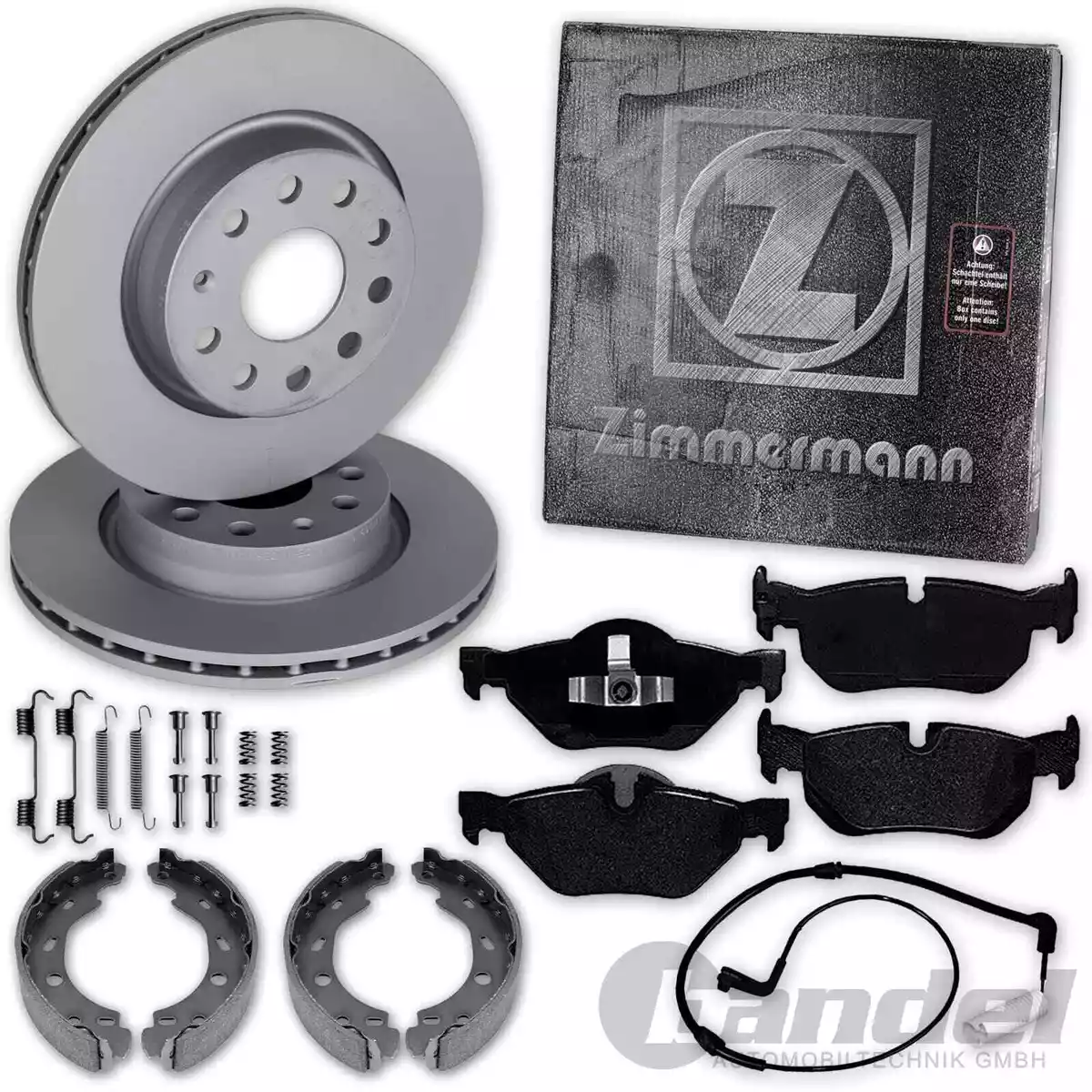 Гальмівні системи Zimmermann для MERCEDES-BENZ CLS (C218) — безпека та якість