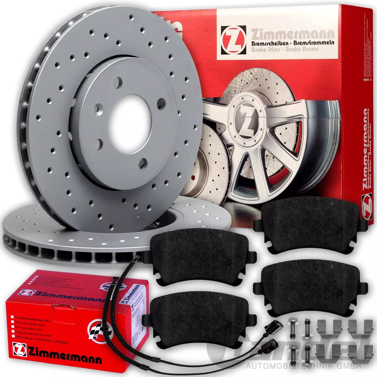 Гальмівні колодки та диски Zimmermann для Hyundai Santa Fe III (DM, DMA) Гальмівні колодки та диски Zimmermann для Hyundai Santa Fe III (DM, DMA)