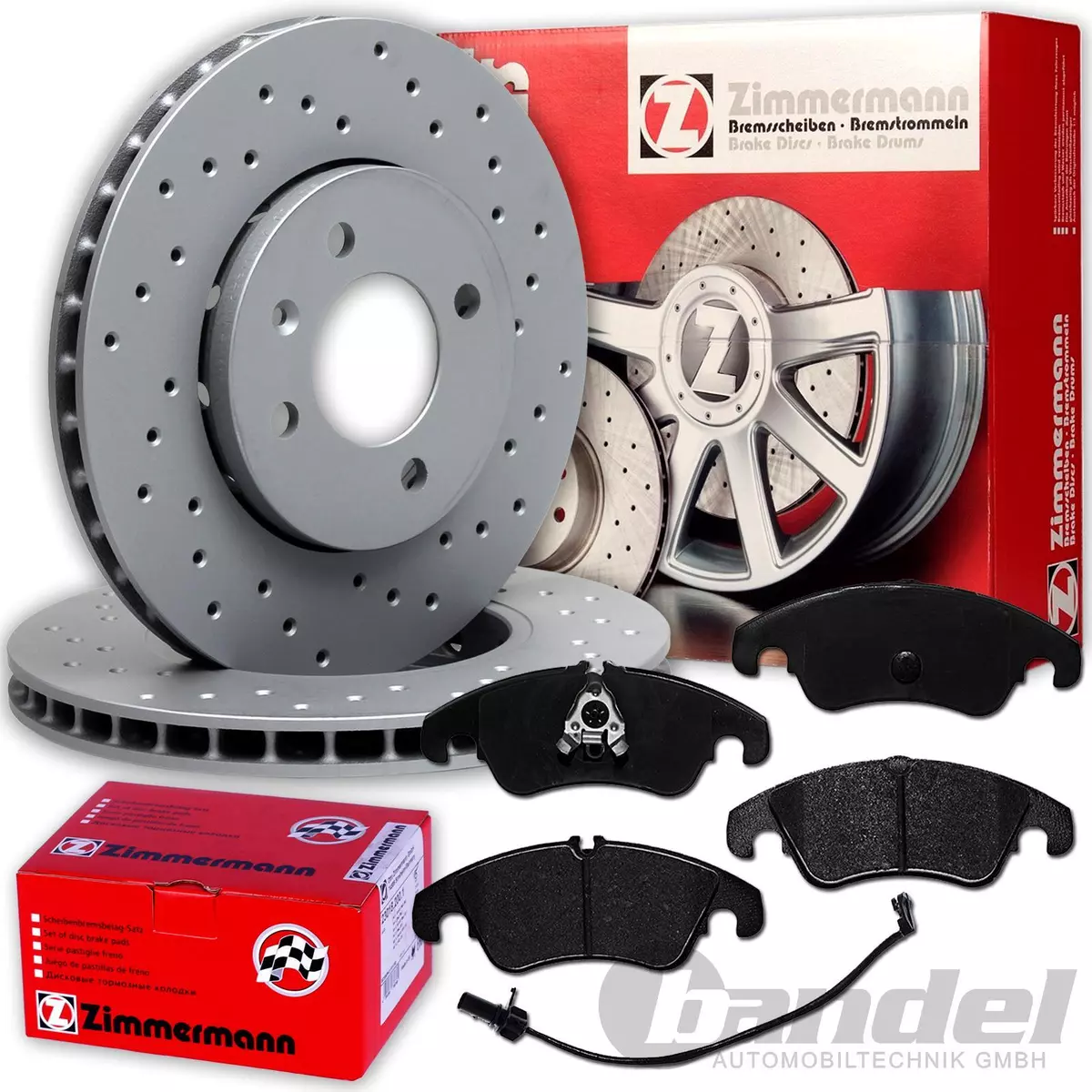 Otto-Zimmermann гальмівні диски і колодки для Porsche 911 (9