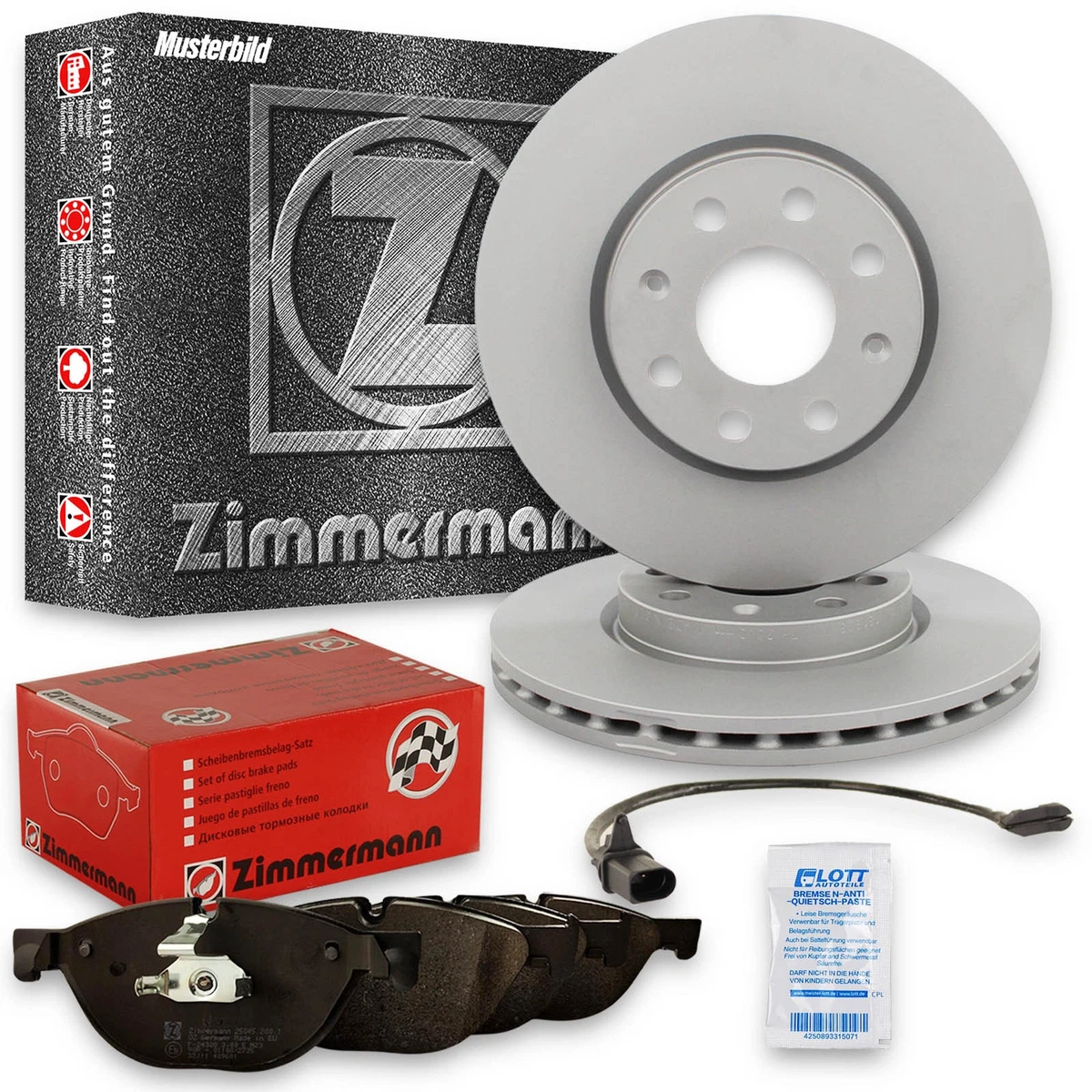 Безпечне гальмування з Zimmermann для Ford Mondeo V Turnier (CF)