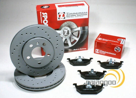 Гальмівні диски та колодки Zimmermann для VW PASSAT (3B5) 1.9 TDI